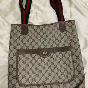 Verified Authentic Vintage Gucci Tote